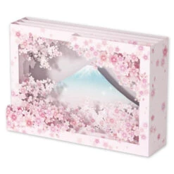 Carte Pop-up 3D - Sakura Mont Fuji