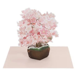 Carte Pop-up 3D - Sakura Tree