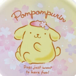 Sanrio Sakura 2023 - Boite Métal & Bonbons Pompompurin -Style Japonais Boutique SanrioSakura2023PompompurinCandy CanCaseJapanKawaiiSnackYattaJapan2
