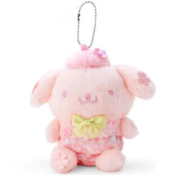 Sanrio Sakura 2023 - Peluche Sakura Dress Mascot Holder Pompompurin