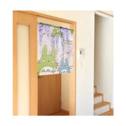 Noren - Mon Voisin Totoro Wisteria 8 Noren - Mon Voisin Totoro Wisteria -Style Japonais Boutique ShortNorenTotoroGhibliLavenderYattaJapan2