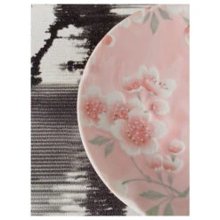 Petite Assiette Rose En Porcelaine - Sakura -Style Japonais Boutique SmallPinkPlateSakuraJapanHomegoodsYattaJapan1