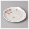 Petite Assiette En Porcelaine - Sakura -Style Japonais Boutique SmallPlateGlazedSakuraJapanHomegoodsYattaJapan