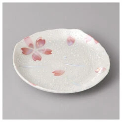 Petite Assiette En Porcelaine - Sakura