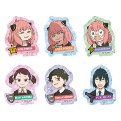 Bandai Bonbons SPY X FAMILY (avec Sticker) -Style Japonais Boutique SpyxFamilyGummieswithdiecutstickerJapanAnimeSnacksYattaJapan2