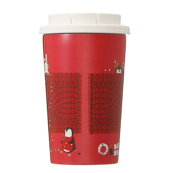 Starbucks Holiday 2021 - Tumbler Inox TOGO Cup Joyful Friends 355ml 4 Starbucks Holiday 2021 - Tumbler Inox TOGO Cup Joyful Friends 355ml – Image 2
