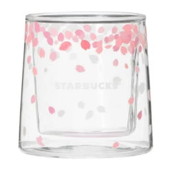 Starbucks Sakura 2022 - Verre Résistant à La Chaleur Pétales 237ml