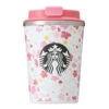 Starbucks Sakura 2022 - Tumbler Inox Blanc Perle 355ml -Style Japonais Boutique StarbucksJapanSAKURA2022StainlessTumblerPearlWhite355mlYattaJapan