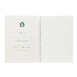 Starbucks Sakura 2022 - Cahier Spirale Campus Rose -Style Japonais Boutique StarbucksJapanSAKURA2022StarbucksCampusRingNotebookPinkYattaJapan2