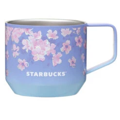Starbucks Sakura 2023 - Mug Inox Bleu 340ml