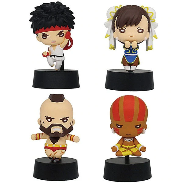 Street Fighter II Nitotan Figure Mascot (Gachapon) 4 Street Fighter II Nitotan Figure Mascot (Gachapon) – Image 2