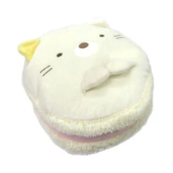 Coussin Peluche Macaron Sumikko Gurashi - Neko