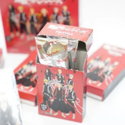 Tokyo Revengers - Bretzels Lait Fraise (avec Sticker) -Style Japonais Boutique TokyoRevengersPretzelsAnimeJapaneseSnacksYattaJapan2