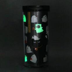 Starbucks Halloween 2021 - Tumbler Glow In The Dark 355ml -Style Japonais Boutique TumblerGhostCatStarbucksHalloween5