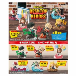 My Hero Academia RE-MENT Desktop Heroes