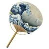 Uchiwa En Bambou - Hokusai La Grande Vague De Kanagawa -Style Japonais Boutique fb5e1b4a5b713db8edbd