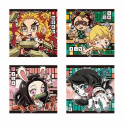 Bandai Demon Slayer: Kimetsu No Yaiba Deformed Seal Wafer Vol.4 -Style Japonais Boutique kimetsu wafer2