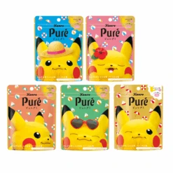 Puré Gummy Pikachu - Fruits Tropicaux & Soda -Style Japonais Boutique puree gummy pikachu