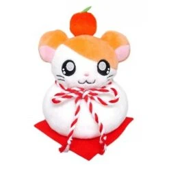 Hamtaro Peluche S - Hamtaro Kagami Mochi